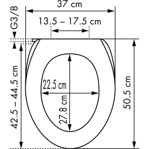 Bidetové prkénko/sedátko Lavalino - Image 4